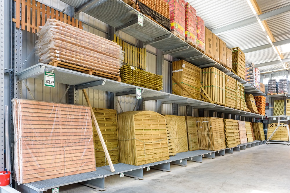[Translate "Spain"] Cantilever racking building material